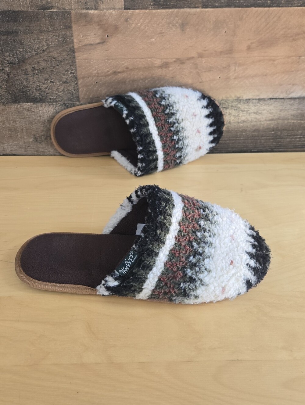 Woolrich Mountain Ridge Scuff Men's Slippers. Size 10